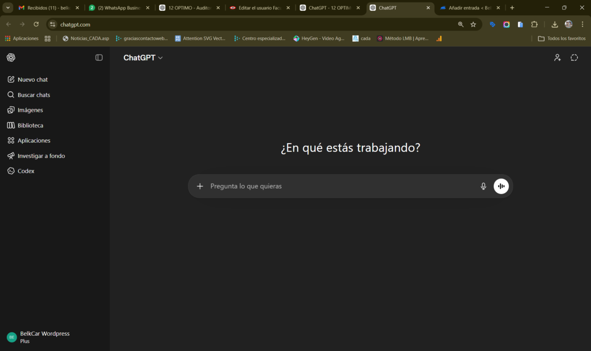 chat gpt para solucionar editor WordPress ve entradas antiguas